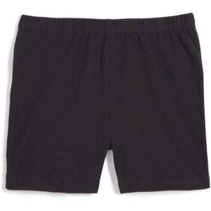 French Toast Girls’ Stretch Kick Short Bike Shorts(Black)