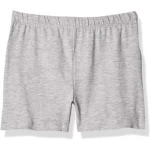 French Toast Girls’ Stretch Kick Short Bike Shorts(Heather Gray)