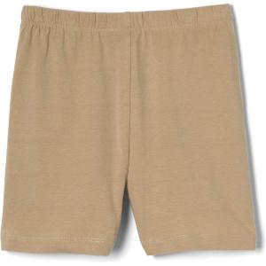 French Toast Girls’ Stretch Kick Short Bike Shorts(Khaki)