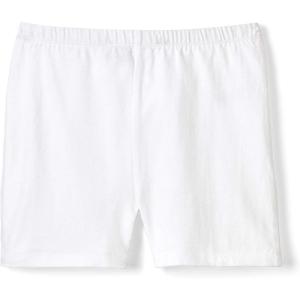 French Toast Girls’ Stretch Kick Short Bike Shorts(White)