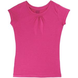 French Toast Girls’ Toddler Short Sleeve Crewneck Tee T-Shirt(Og Medium Pink)