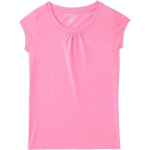 French Toast Girls’ Toddler Short Sleeve Crewneck Tee T-Shirt(Pink)