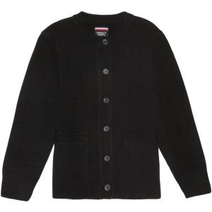 French Toast Little Girls’ Knit Cardigan Sweater(Black)