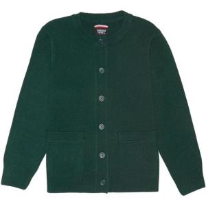 French Toast Little Girls’ Knit Cardigan Sweater(Hunter)