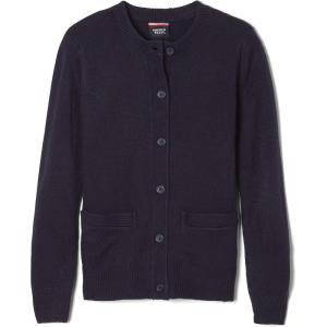 French Toast Little Girls’ Knit Cardigan Sweater(Navy)