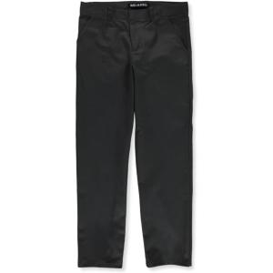 French Toast Young Men’s Relaxed Fit Twill Pant(Gray)