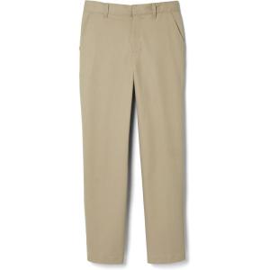French Toast Young Men’s Relaxed Fit Twill Pant(Khaki Beige)