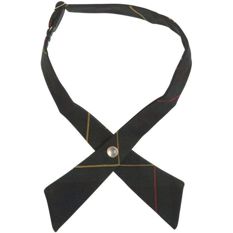 imageFrench Toast Girls Adjustable Cross Tie PlaidGreen Plaid