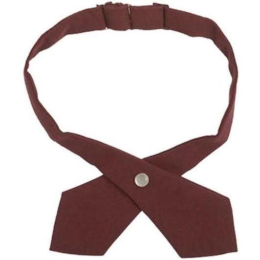 imageFrench Toast Girls Adjustable Solid Color Cross TieBurgundy