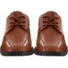French Toast Boys Dress Shoes – Classic Lace-Up Oxford Casual Dress Formal Shoes – Black (Size 7 Toddler – Size 6 Big Kid)(Tan)