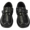 French Toast Boys Shoes – Kids Oxford School Uniform Loafer Church Dress Shoes Slip-On Faux-Leather (Toddler-Big Kid) (Black)(Black)