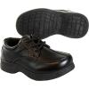 French Toast Boys Shoes – Kids Oxford School Uniform Loafer Church Dress Shoes Slip-On Faux-Leather (Toddler-Big Kid) (Black)(Black Lace-up)