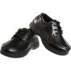 French Toast Boys Shoes – Kids Oxford School Uniform Loafer Church Dress Shoes Slip-On Faux-Leather (Toddler-Big Kid) (Black)(Black Lace-up)