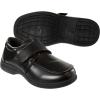 French Toast Boys Shoes – Kids Oxford School Uniform Loafer Church Dress Shoes Slip-On Faux-Leather (Toddler-Big Kid) (Black)(Black Strap)