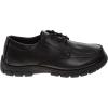French Toast Boys Shoes – Kids Oxford School Uniform Loafer Church Dress Shoes Slip-On Faux-Leather (Toddler-Big Kid) (Black)(Ft Black Lace Up)