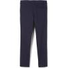 French Toast Girls Adjustable Waist Stretch Twill Skinny Pant (Standard & Plus)(Navy)