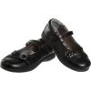 French Toast Girls Mary Jane Shoes Uniform Ballet Flats Dress School Shoes for Girls Size Toddler, Little Kid, Big Kid, Adult(Classic Black Flower)