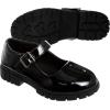 French Toast Girls Round Toe Ankle Strap Maryjane School Shoes – Mary Jane Chunky Platform Oxford Dress Shoe Pumps – Black/Navy/Brown (Size 12-5 Little Kid/Big Kid)(Black Patent)