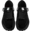 French Toast Girls Round Toe Ankle Strap Maryjane School Shoes – Mary Jane Chunky Platform Oxford Dress Shoe Pumps – Black/Navy/Brown (Size 12-5 Little Kid/Big Kid)(Black Patent)