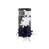 French Toast Girl’s School Uniform Bow Hair Accessories, Navy, 4-pack