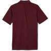 French Toast Kids’ Moisture Wicking Performance Sport Polo(Burgundy)