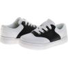 French Toast Kids Oxford Dress Shoes – Lace Up Loafer School Uniform Saddle Shoe for Girls and Boys (Sizes: 11-13 Little Kid / 1-7 Big Kid)(White Black)