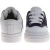 French Toast Kids Oxford Dress Shoes – Lace Up Loafer School Uniform Saddle Shoe for Girls and Boys (Sizes: 11-13 Little Kid / 1-7 Big Kid)(White/Navy)