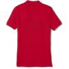 French Toast Women’s Cotton Blend Stretch Pique Short Sleeve Polo Shirt(Red)