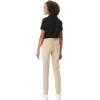 French Toast Women’s Junior’s Skinny Fit Stretch Ponte Pant(Khaki)