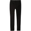 French Toast Women’s Super Stretch Skinny Uniform Pants with Pockets(Black)
