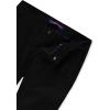 French Toast Womens’ Teen and Young Women’s Straight Fit Stretch Twill Pant(Black)