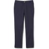 French Toast Womens’ Teen and Young Women’s Straight Fit Stretch Twill Pant(Navy)