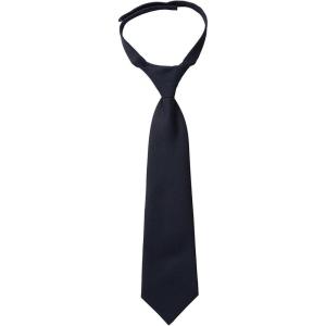 French Toast Boys’ Adjustable Solid 14-20 Size Tie(Navy Blue)