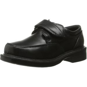 French Toast Boys Shoes – Kids Oxford School Uniform Loafer Church Dress Shoes Slip-On Faux-Leather (Toddler-Big Kid) (Black)(Black)