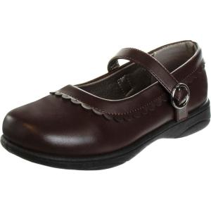 French Toast Girls Mary Jane Shoes Uniform Ballet Flats Dress School Shoes for Girls Size Toddler, Little Kid, Big Kid, Adult(Brown)