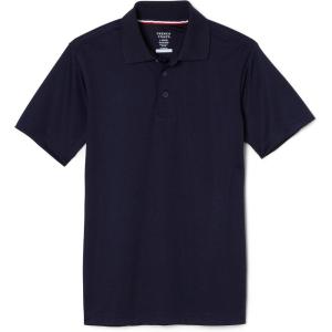 French Toast Kids’ Moisture Wicking Performance Sport Polo(Navy)