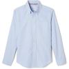 French Toast Men’s Long Sleeve Oxford Shirt(Light Blue)