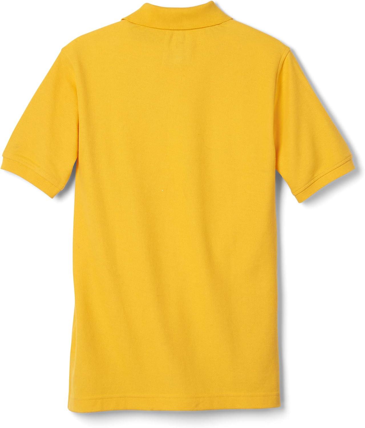 imageFrench Toast Unisex Adult Pique Polo Standard amp HuskyGold