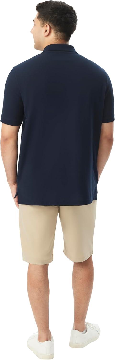 imageFrench Toast Unisex Adult Pique Polo Standard amp HuskyNavy