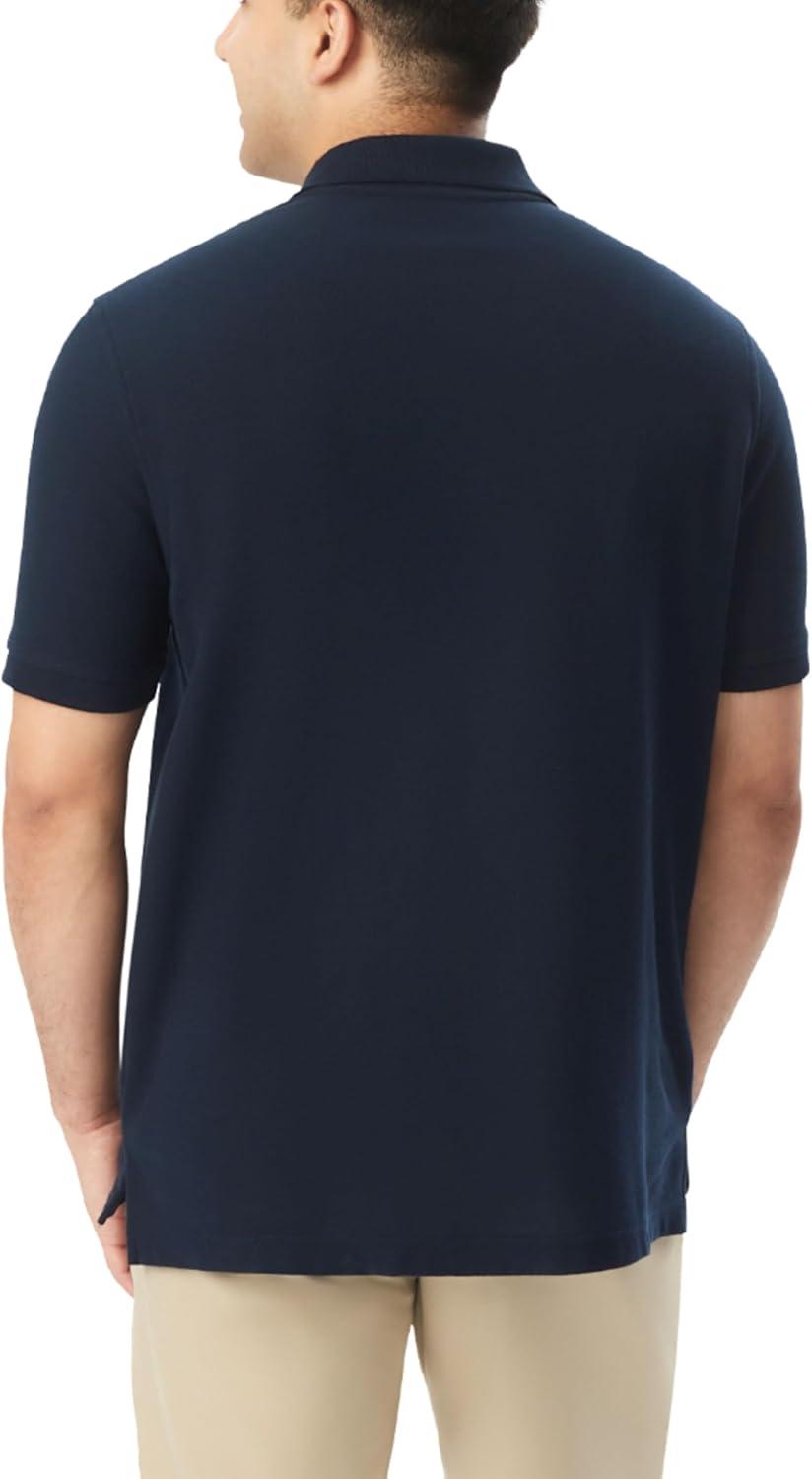 imageFrench Toast Unisex Adult Pique Polo Standard amp HuskyNavy