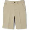 French Toast Boys’ Flat Front Stretch Short(Khaki)