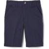 French Toast Boys’ Flat Front Stretch Short(Navy)