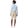 French Toast Men’s Flat Front Stretch Twill Short(Khaki)