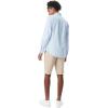 French Toast Men’s Flat Front Stretch Twill Short(Khaki)