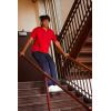 French Toast Unisex Adult Moisture Wicking Sport Polo(Red)