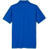 French Toast Unisex Adult Moisture Wicking Sport Polo(Royal Blue)
