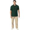 French Toast Unisex Adult Pique Polo (Standard & Husky)(Hunter Green)