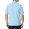 French Toast Unisex Adult Pique Polo (Standard & Husky)(Light Blue)