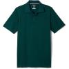 French Toast Unisex Adult Moisture Wicking Sport Polo(Hunter)