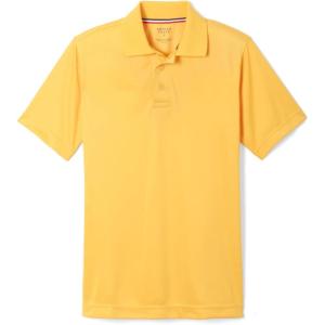French Toast Unisex Adult Moisture Wicking Sport Polo(Gold)